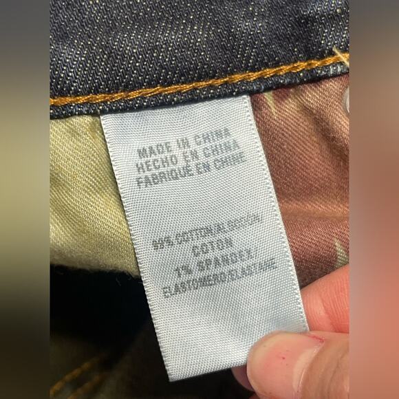 Lucky brand bootcut jeans womens sz 4/27 low rise blue Y2K rodeo western cowgirl - Picture 5 of 15